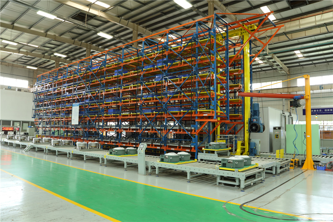 Main machine material warehouse